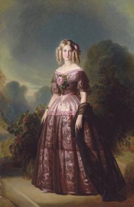 Princess Maria Carolina Augusta of Bourbon by Franz Xaver Winterhalter